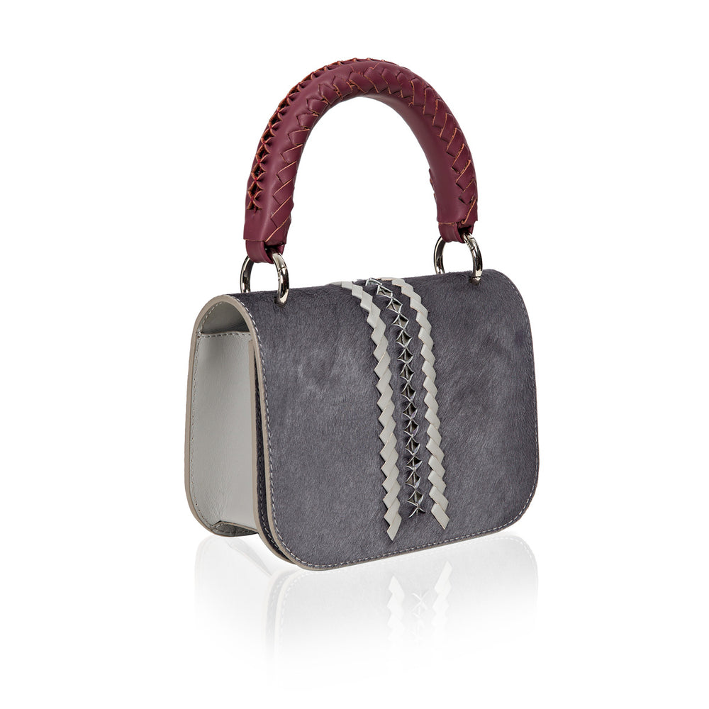 Brandy Tote Bag – Gri Dana Tüyü