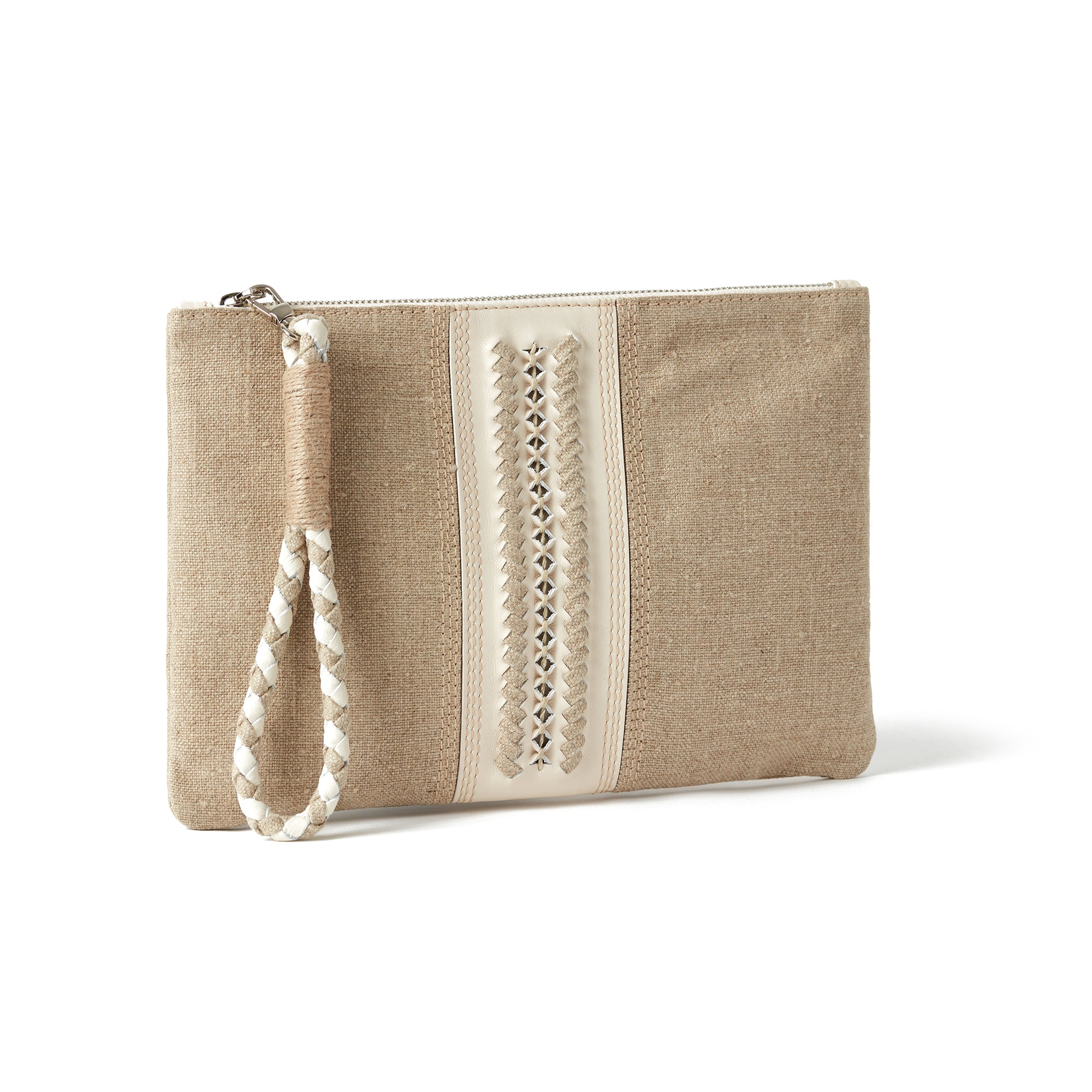 Linen clutch hot sale