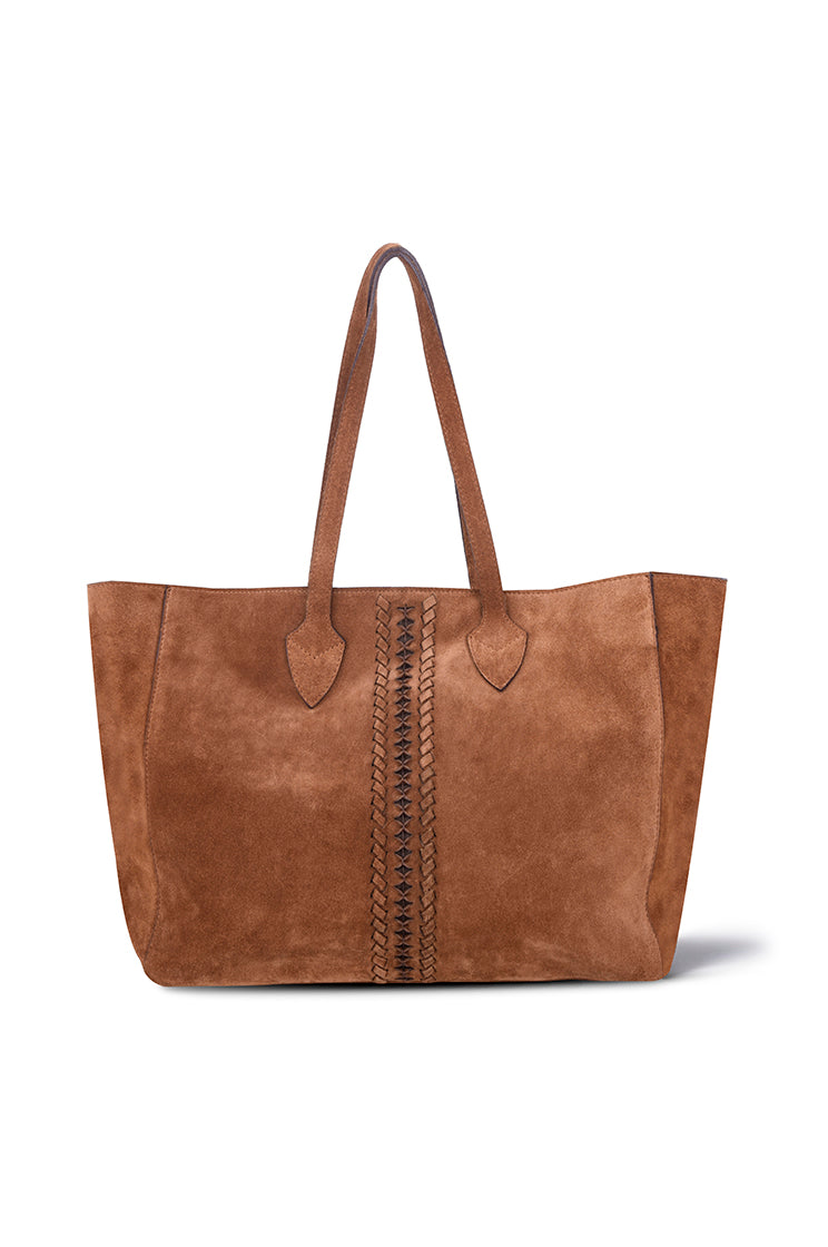 Donna Shopping Bag / Cinnamon Suede