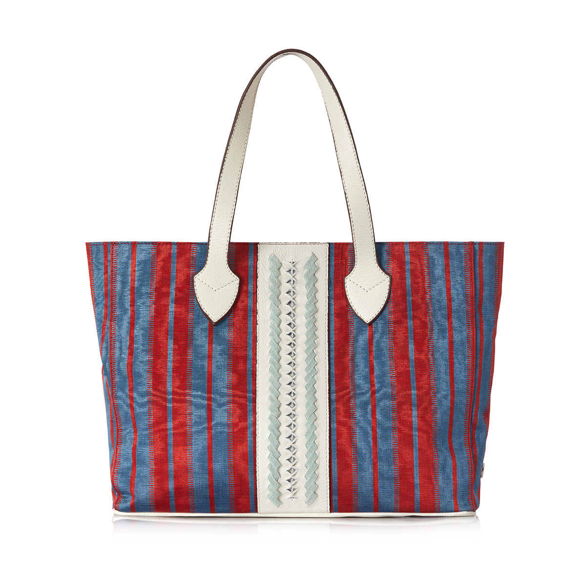 Donna Shopping Bag Red Blue
